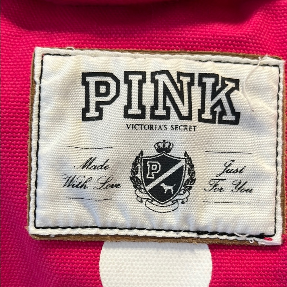 PINK Victoria's Secret Pink and White Travel Bag - Picture 2 of 13